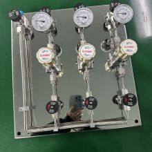 Multi-Channel Gas Pressure Control Panel With Regulator Valves for Industrial Use thumbnail-1
