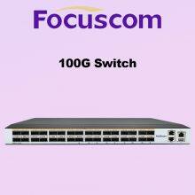 Focuscom S6670-32QC 32-Port 100G QSFP28 Data Center Switch, High-Performance L3 Managed Aggregation Fiber Switch for Cloud Computing & TOR thumbnail-1