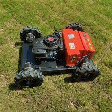 Petrol 550Mm Cutting Width 200 Meters Long Distance Control Remote Control Lawn Mower With Wheels thumbnail-6