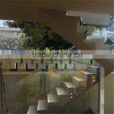 Frameless Glass Stairs Railing Glass Fence thumbnail-2