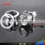 2.5 Inch H1/H7/H4/9005/9006 bi Xenon Projector Lens With 80mm Angel Eyes thumbnail-4
