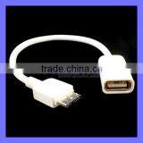 15CM USB 3.0 USB OTG Cable For Galaxy Note 3