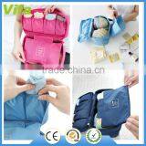 Women Girl Travel Cosmetic Makeup Toiletry Wash Storage Case Underwear Bra Lingerie Bag Organizer thumbnail-1