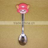 Promotional Stainless Steel Kids Spoon With Lovely Header thumbnail-3