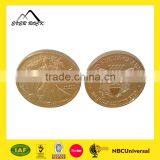 Top Quality Souvenir Gifts Shiny Gold Metal US Liberty Eagle Coin