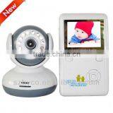NEW Style Wireless Baby Monitor 2.4 Inch TFT LCD Wireless Monitor to Night Vision Two Way Talk
