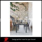 Modern Dining Table Wood Dining Table Designs Grey Dining Table Set thumbnail-3