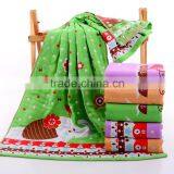 New Design 100 Cotton Custom Printed Elephant Baby Bath Towel