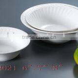 White Color Round Shape Porcelain Dinnerware JX-PB021 thumbnail-1