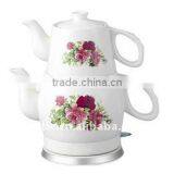 1.7L Electric Porcelain Samovar CA-TC847