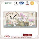 Long Lasting Beautiful Flower Folding Resistance Wall Clock Sale Online thumbnail-1
