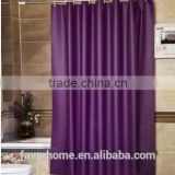 New Design Bathroom Supply Violet PEVA Shower Curtain