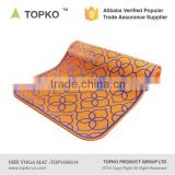 Eco-friendly Extra thick Custom label Digital printed NBR yoga mat