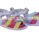 Hot selling Mix Color Pu Material Baby Shoes Sandals