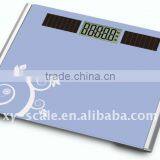 180kgs Solar Power Body Scale With Figure Display