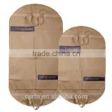 Custom non woven long dress garment bag,long dress garment bag factory