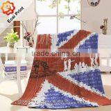 Luxury Latest Design Modern Heat Transfer Sublimated Fleece Blanket thumbnail-1