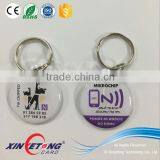 Unique URL NFC Epoxy Tag With Metal Ring