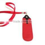 Portable Leather Lanyard Ego Lanyard Bag for Ecig