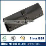 Faux Leather Storage Stool Pen Case thumbnail-1