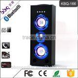 BBQ KBQ-166 25W 3000mAh New Portable Wood Buetooth Speaker thumbnail-1