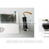 2.8 Inch LCD Remote Video Talk Doorphone Peephole Viewer With SD Cared, Time Adjustment,monitoring Functions