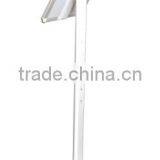 Free Floor Stand Aluminum Sign Post Hotel Use Lobby Display Silver Menu Holder With Square Base thumbnail-4