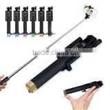Wire Cable Selfie-Stick Monopod High Quality Foldable Extendable Mini Selfie Stick