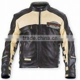 Top quality cow real leather motorcycle jacket with armors for men , Top quality cow real leather motorcycle jacket with armors