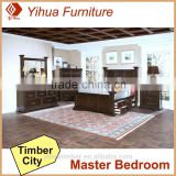 Yihua Timber City Antique Bed Room Furniture Set