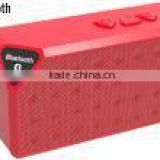 Fashion mini wireless bluetooth radio speaker with hand-free call function support TF card micro USB