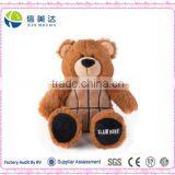 Plush Brown Basketball Game Mascot Bear thumbnail-1