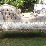 Antique Furniture Reproductions - Upholstered French Sofa thumbnail-1