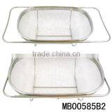 Expandable Stainless Steel Mesh Strainer, Vegetable Colander thumbnail-3