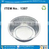 Bakery Use 6.5 Inch Round Aluminium Foil Full Edge Flange Food Package Foil Pizza Pan thumbnail-1