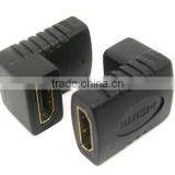 90 Degree HDMIA Female to HDMIA Female Adapter Cabletolink 1080P