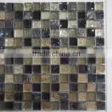 Glass,stone & Electroplated glass Mixed Mosaic