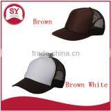 Classic Two-tone Foam Mesh Padded Baby Trucker Cap With an Adjustable Plastic Strap thumbnail-1