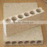 Hollow particle board