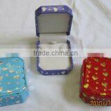 Leather Rectangular Shape Necklace Case