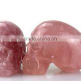 China Natural Crystal Quartz Skull,hand Carved Crystal Skull for Sale thumbnail-6