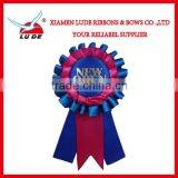 2015 Custom High Quality Graduation Rosette Ribbon Award thumbnail-2