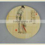 Classical Chinese Bamboo Cup Mat, Round Bamboo Table Mat. thumbnail-3