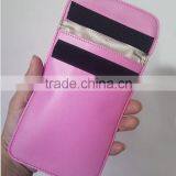 Custom Leather RFID Shielding Cell Phone Case thumbnail-5