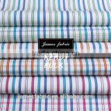 50s Yarn Dyed Cotton Shirting Fabric, Colorful Stripe/Check/Plaid Fabric, Plain Weaving Fabric