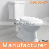 High Size Construction Project Ceramic Siphonic Two Piece Wc Toilet DT-M9939