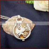 New Custom Love Knots Gold Coin for Locket Pendant thumbnail-2