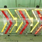 Solar LED Construction Road Traffic Warning Sign