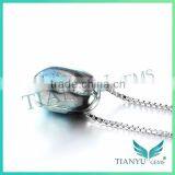 Wholesale 925 Sterling Sliver Necklace Coffee Bean Pendants Charms thumbnail-3