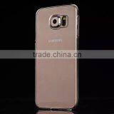 Quality Soft Tpu Plastic Case for Galaxy s6 G9200 ,ultra Slim OEM CASE TRANSPARENT PC HARD CASE DIY CASE Factory Offer
